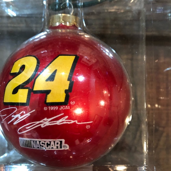VINTAGE 1999 Jeff Gordon Christmas Ornament NASCAR racing #24 - Picture 2 of 5